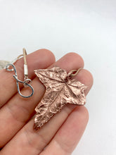 Load image into Gallery viewer, Copper Ivy Leaf Necklace