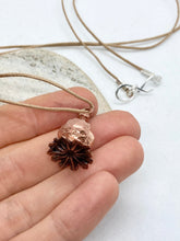 Load image into Gallery viewer, Copper Poppy Seed Necklace