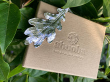 Load image into Gallery viewer, Large Silver Oak Leaf