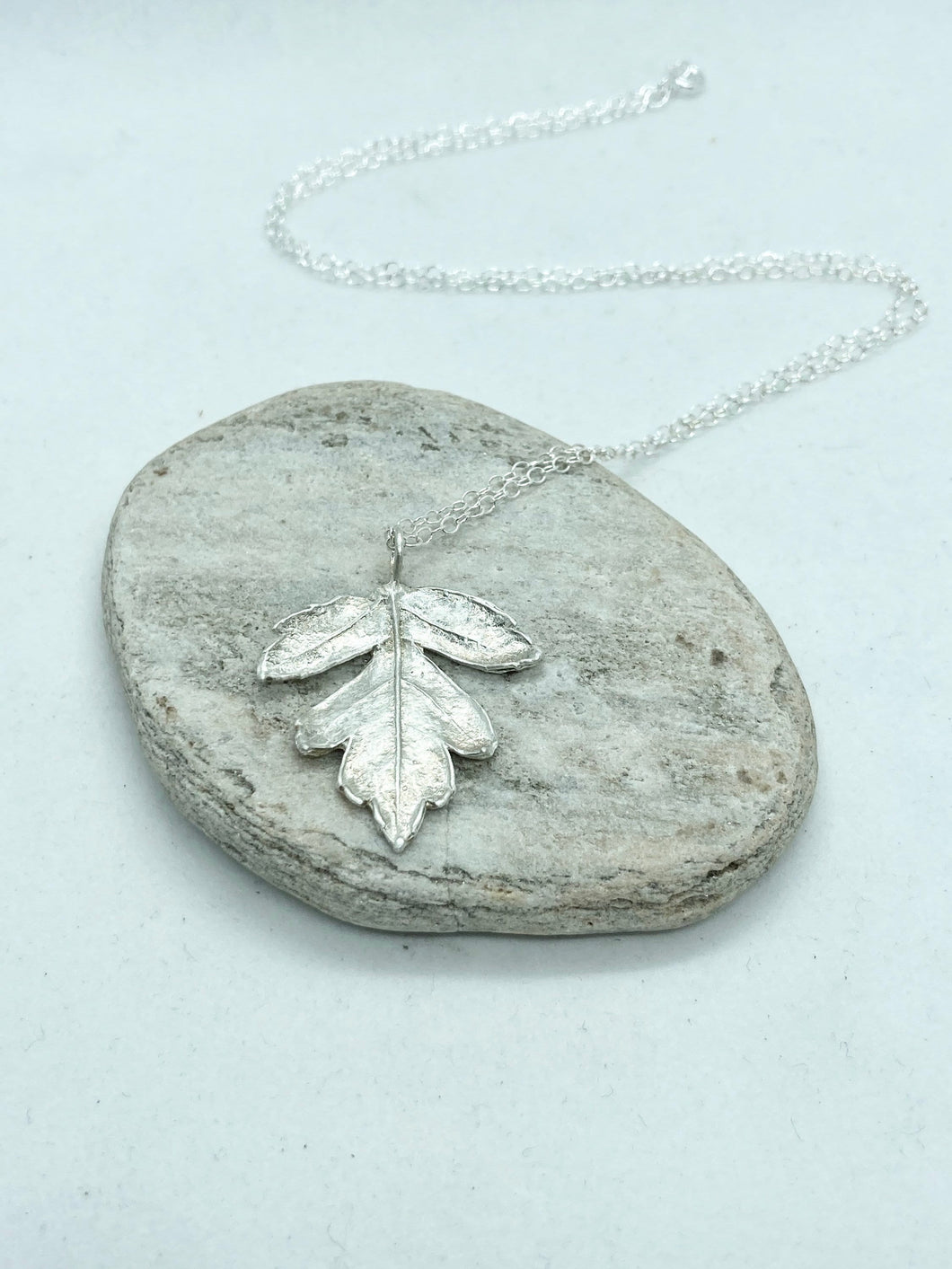 Silver Hawthorn Necklace
