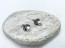 Load image into Gallery viewer, Silver Acorn Earrings
