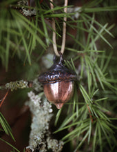 Load image into Gallery viewer, Copper Acorn Corded Necklace - Large
