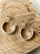 Load image into Gallery viewer, Textured Half Hoops
